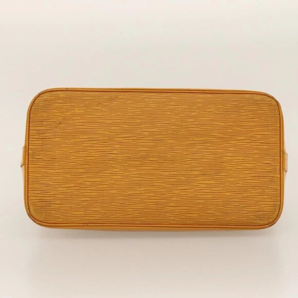 LOUIS VUITTON Epi Alma Hand Bag Yellow M52149 - Picture 5 of 16